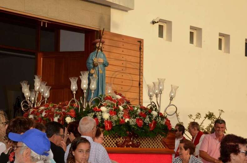 Imagen de archivo de la procesión de Santiago Apóstol en Lomo Cementerio / TA